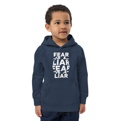 Fear is a Liar - KIDS Unisex Premium Hoodie (4 - 12years) by MASIN Fashion – Faith - based Wear