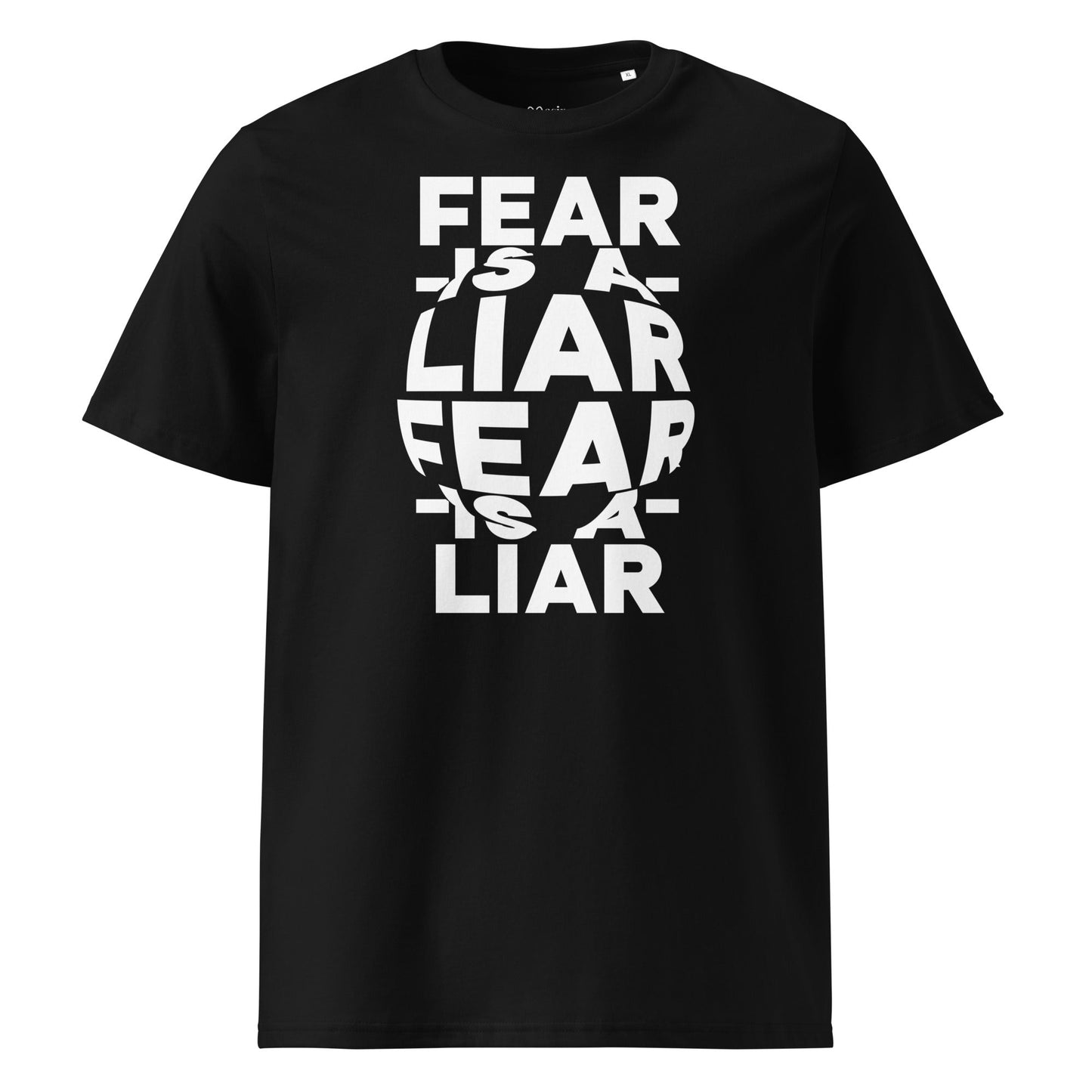 Fear is a Liar - Unisex Premium Organic Cotton T-Shirt by MASIN Fashion – Faith - based Wear
