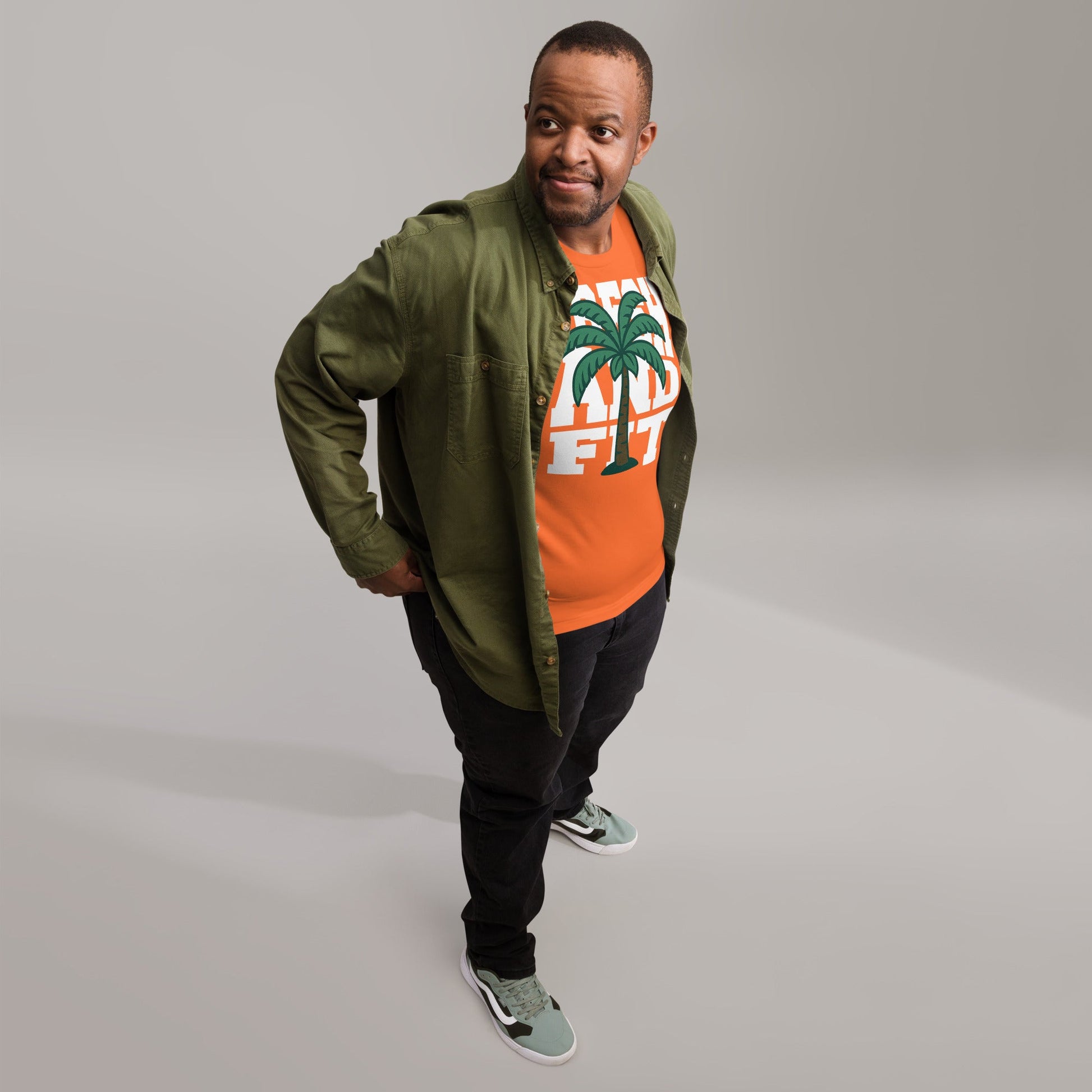 Fresh and Fit - Orange Unisex T-shirt by MASIN Fashion – Faith - based Wear
