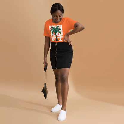 Fresh and Fit - Orange Unisex T-shirt by MASIN Fashion – Faith - based Wear
