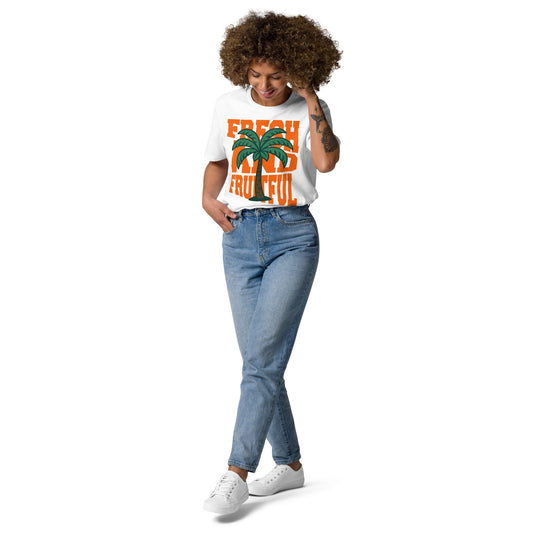 Fresh and Fruitful - Premium organic cotton t-shirt by MASIN Fashion – Faith - based Wear