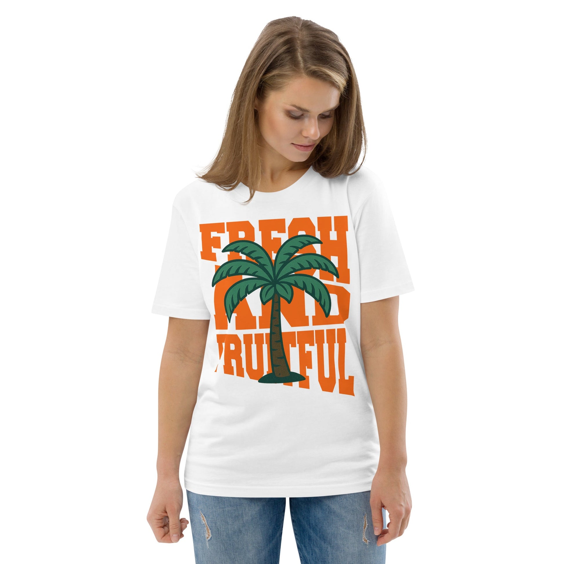 Fresh and Fruitful - Premium organic cotton t-shirt by MASIN Fashion – Faith - based Wear