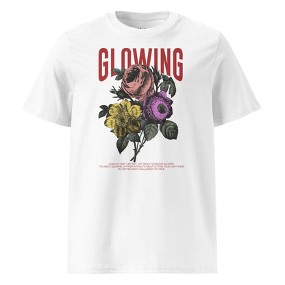 Glowing - Unisex Premium Organic Cotton T-Shirt by MASIN Fashion – Faith - based Wear