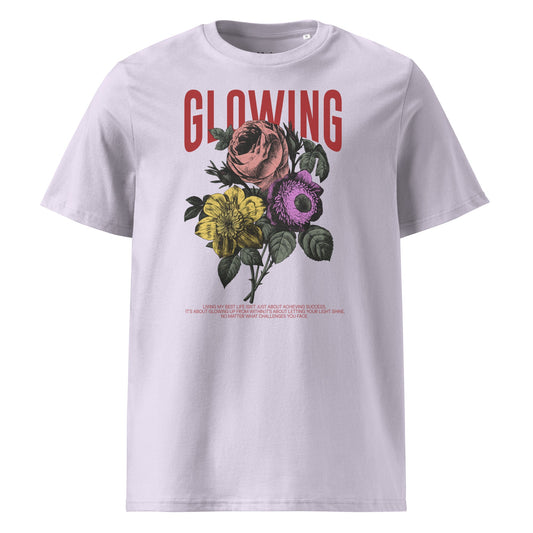 Glowing - Unisex Premium Organic Cotton T-Shirt by MASIN Fashion – Faith - based Wear