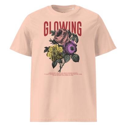Glowing - Unisex Premium Organic Cotton T-Shirt by MASIN Fashion – Faith - based Wear