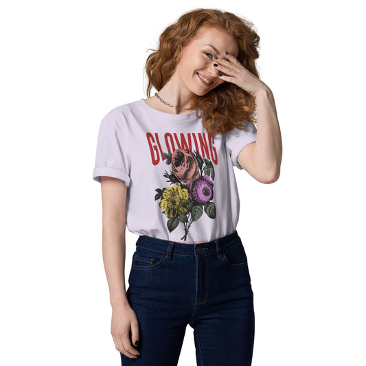Glowing - Unisex Premium Organic Cotton T-Shirt by MASIN Fashion – Faith - based Wear
