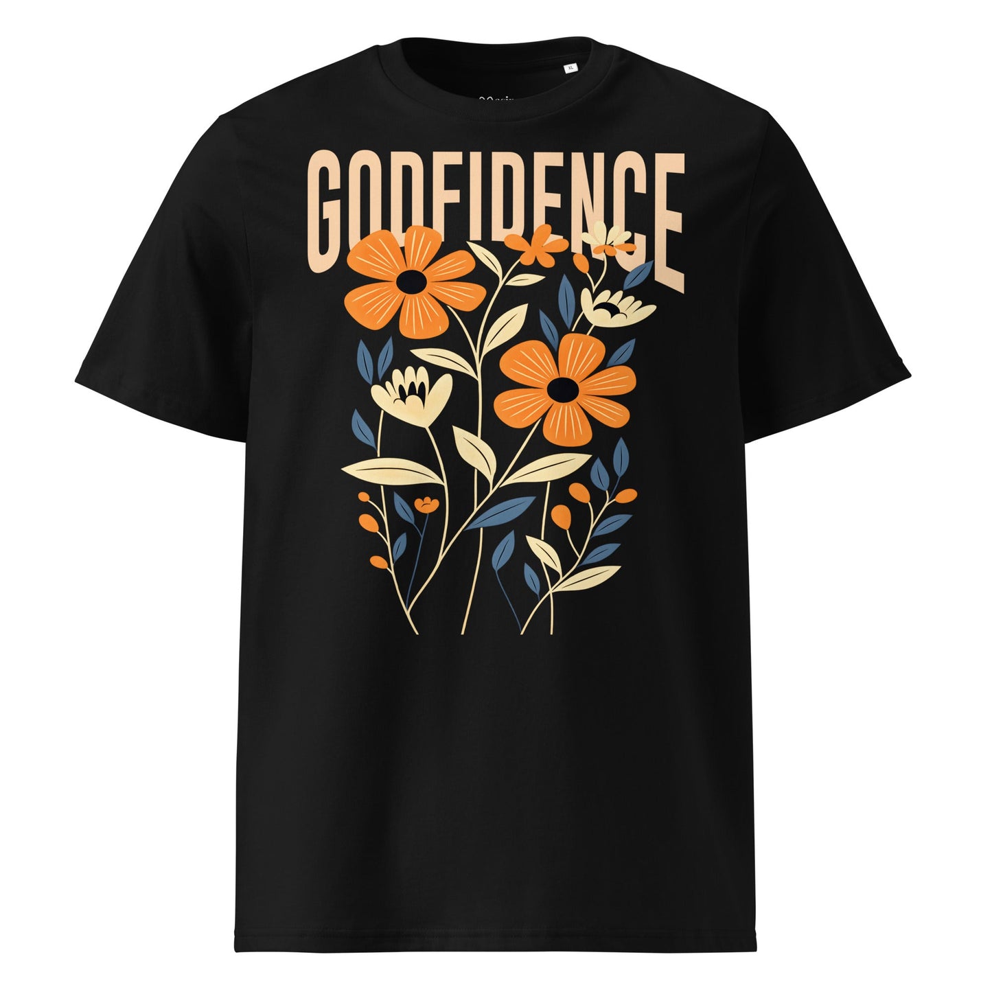 Godfidence - Unisex Premium Organic Cotton T-Shirt by MASIN Fashion – Faith - based Wear