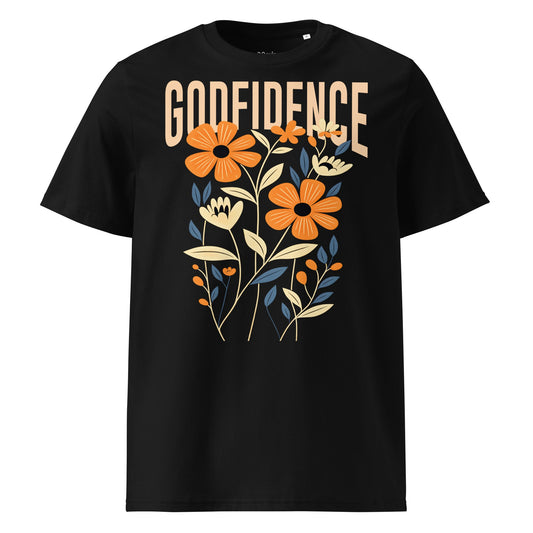 Godfidence - Unisex Premium Organic Cotton T-Shirt by MASIN Fashion – Faith - based Wear