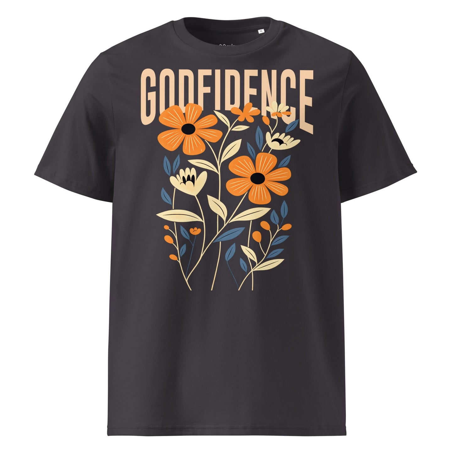 Godfidence - Unisex Premium Organic Cotton T-Shirt by MASIN Fashion – Faith - based Wear