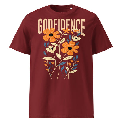 Godfidence - Unisex Premium Organic Cotton T-Shirt by MASIN Fashion – Faith - based Wear