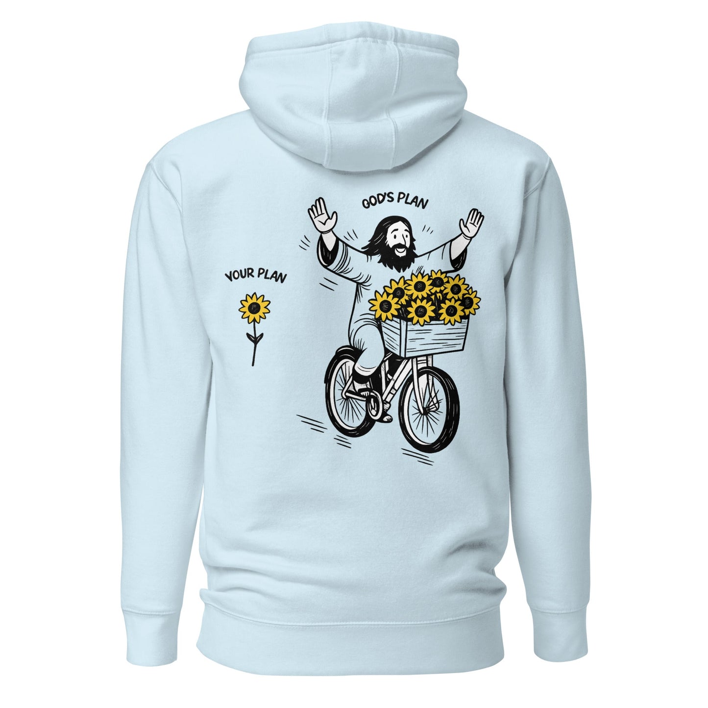 God's plan - Unisex LUXE Edition Hoodie by MASIN Fashion – Faith - based Wear