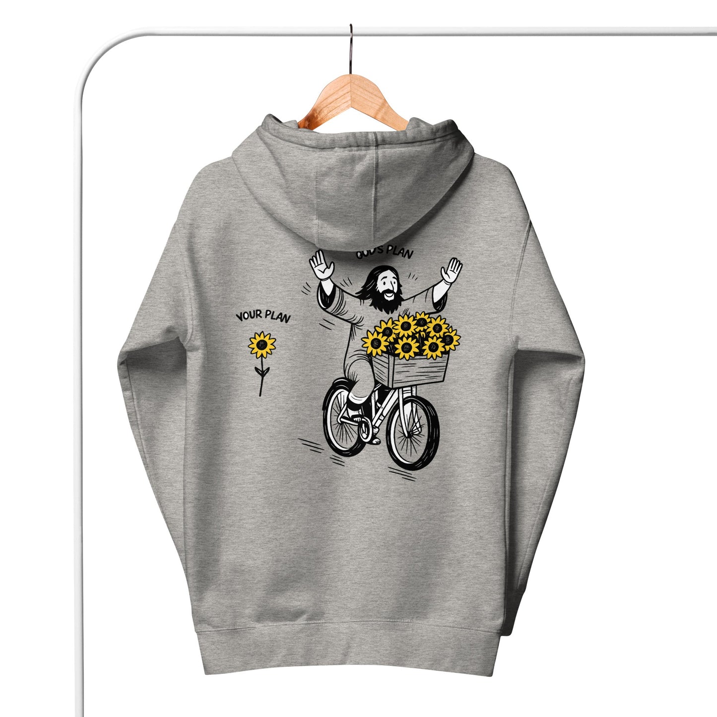 God's plan - Unisex LUXE Edition Hoodie by MASIN Fashion – Faith - based Wear