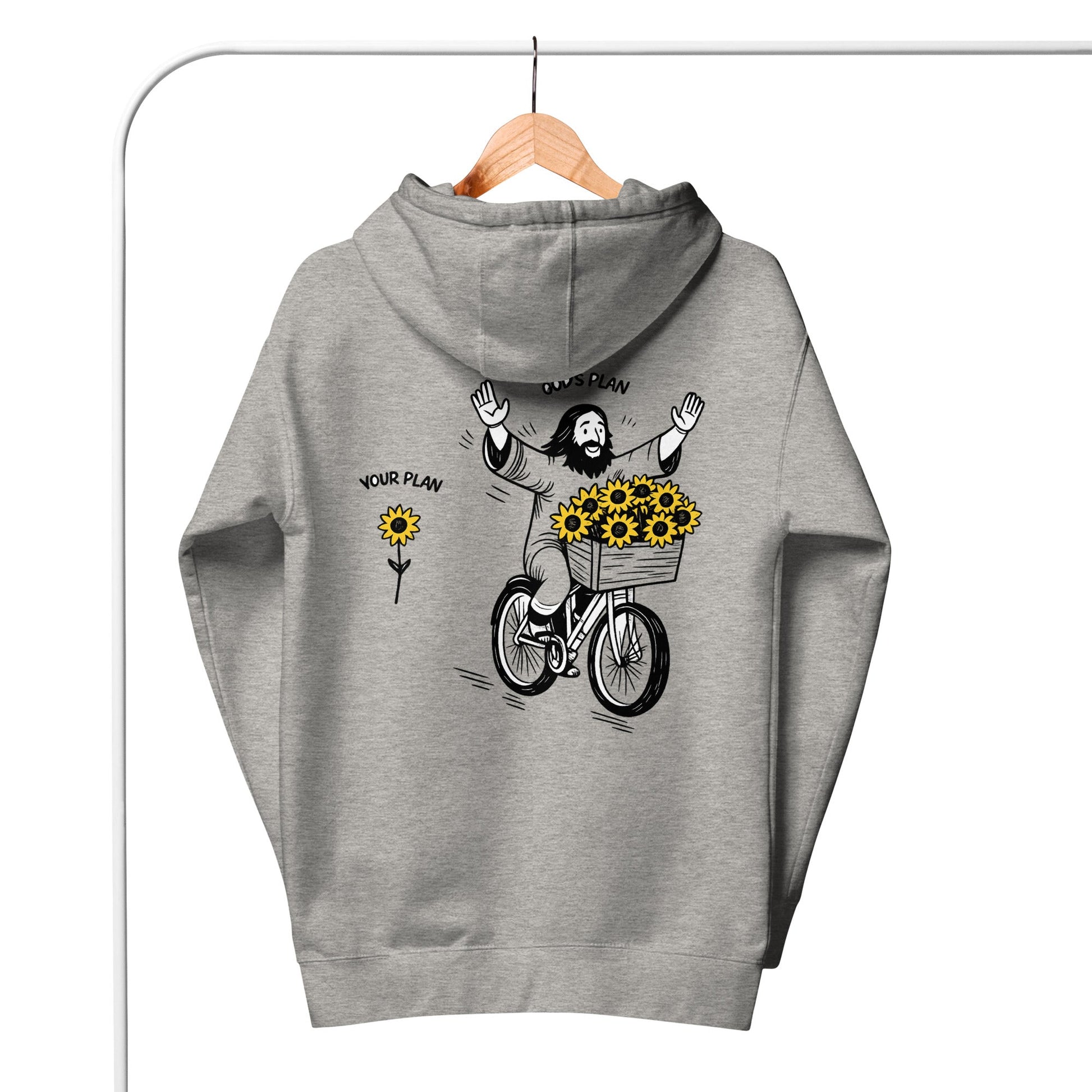 God's plan - Unisex LUXE Edition Hoodie by MASIN Fashion – Faith - based Wear