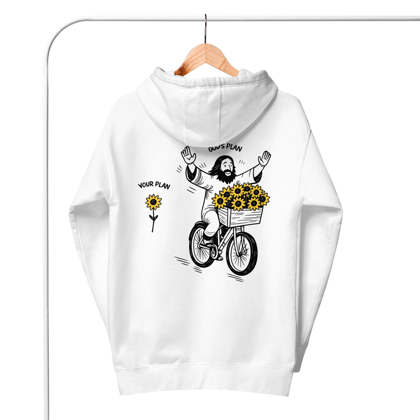 God's plan - Unisex LUXE Edition Hoodie by MASIN Fashion – Faith - based Wear