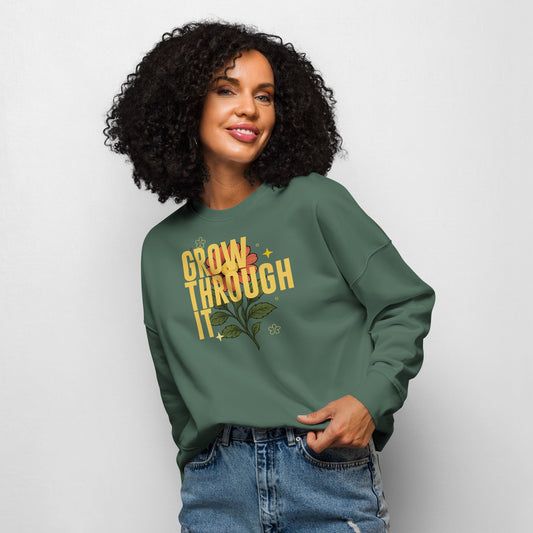Grow through it - MASIN Women’s Luxe Oversize Jumper by MASIN Fashion – Faith - based Wear