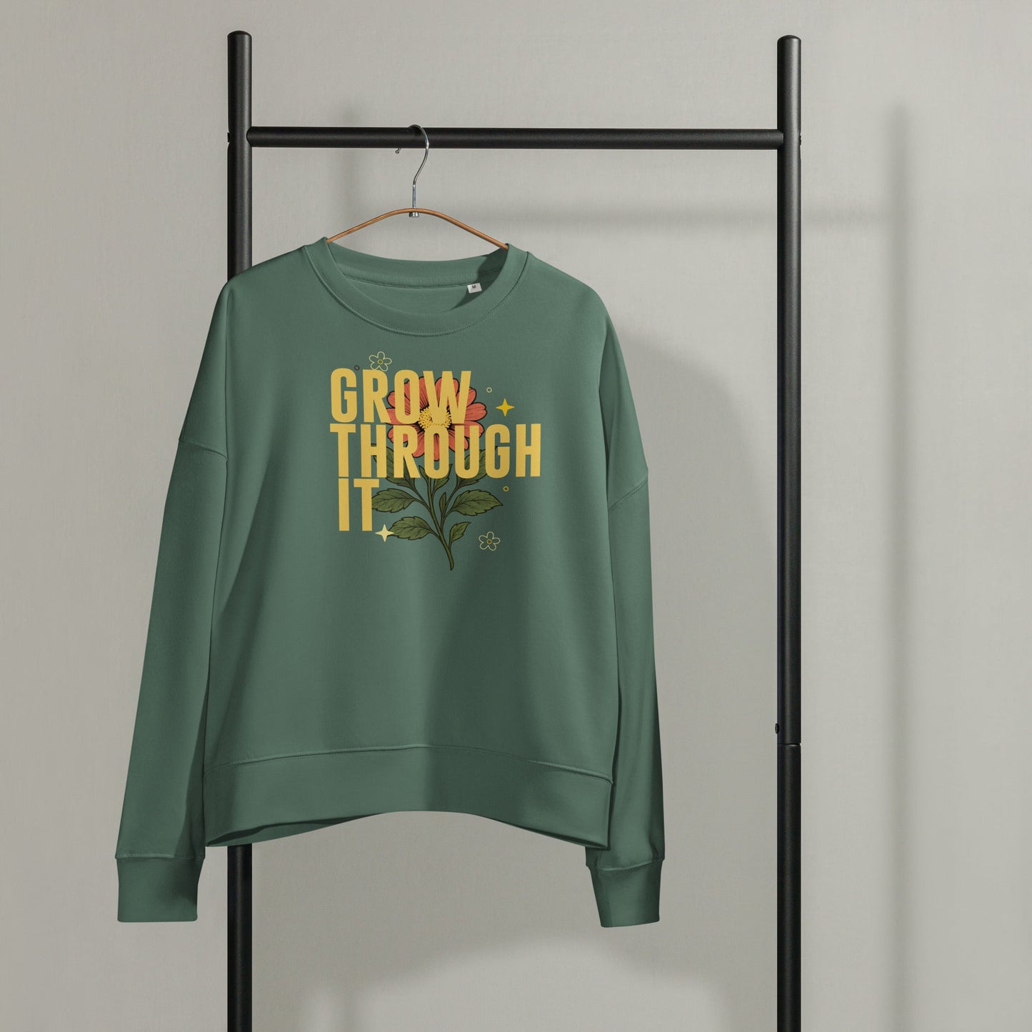 Grow through it - MASIN Women’s Luxe Oversize Jumper by MASIN Fashion – Faith - based Wear
