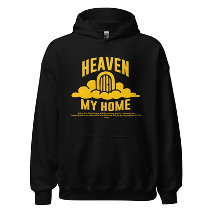 Heaven my Home - MASIN Luxe Unisex Hoodie by MASIN Fashion – Faith - based Wear