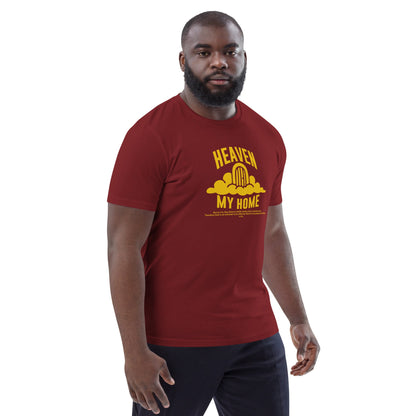 Heaven my Home - Unisex Premium Organic Cotton T-Shirt by MASIN Fashion – Faith - based Wear