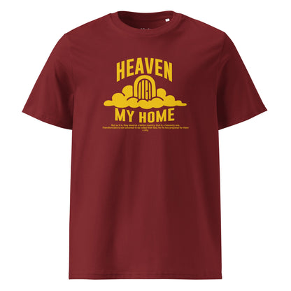 Heaven my Home - Unisex Premium Organic Cotton T-Shirt by MASIN Fashion – Faith - based Wear