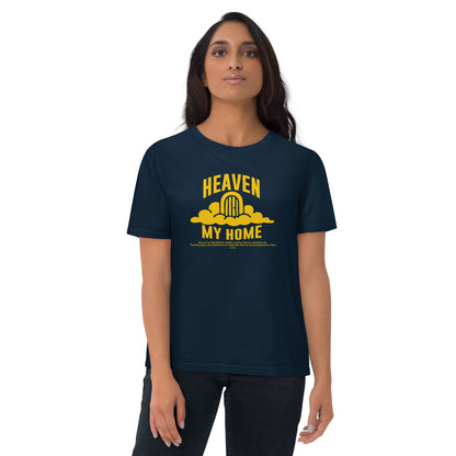 Heaven my Home - Unisex Premium Organic Cotton T-Shirt by MASIN Fashion – Faith - based Wear
