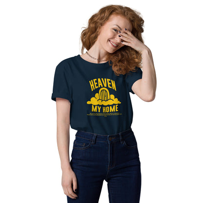 Heaven my Home - Unisex Premium Organic Cotton T-Shirt by MASIN Fashion – Faith - based Wear