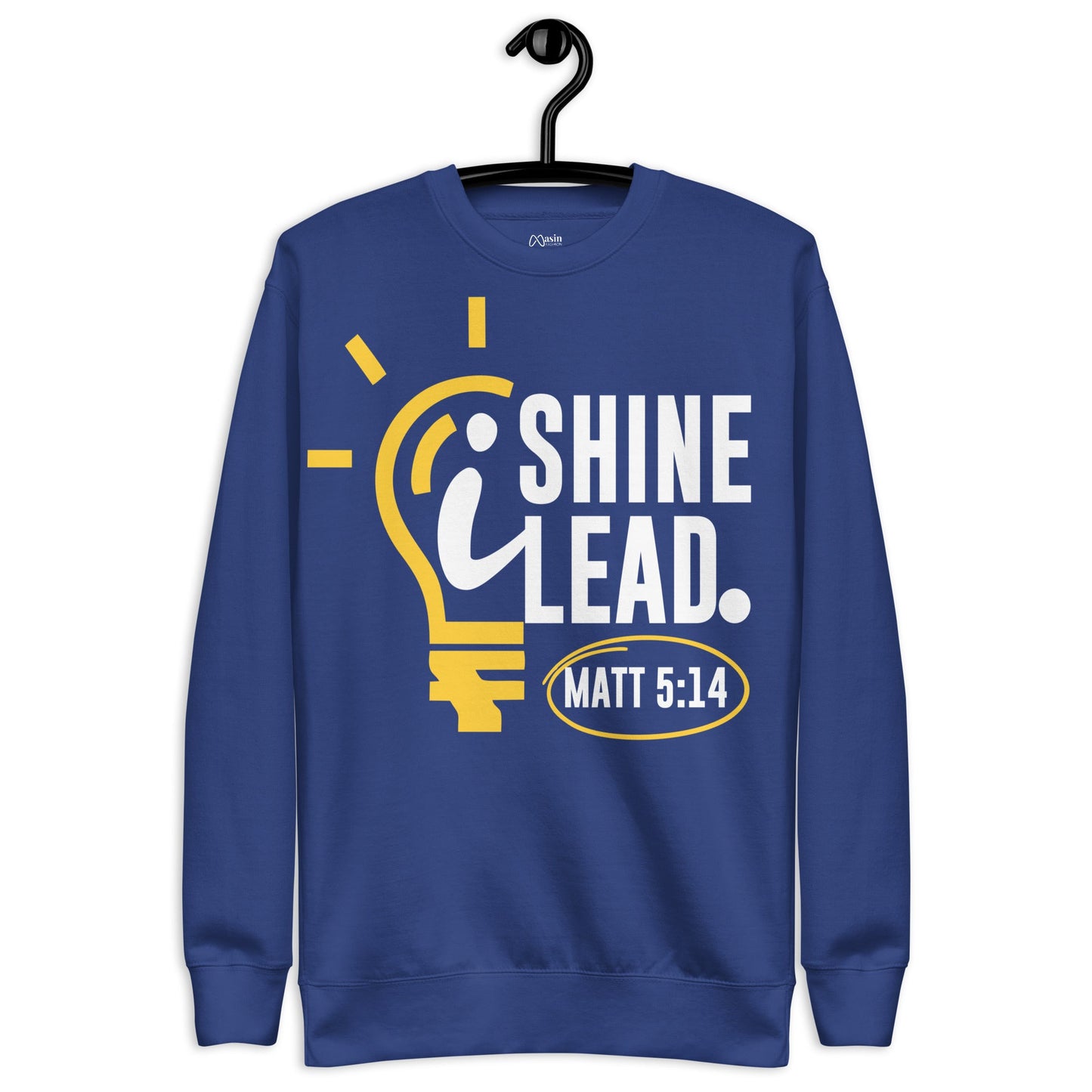 I shine, I Lead - Unisex Premium Jumper by MASIN Fashion – Faith - based Wear