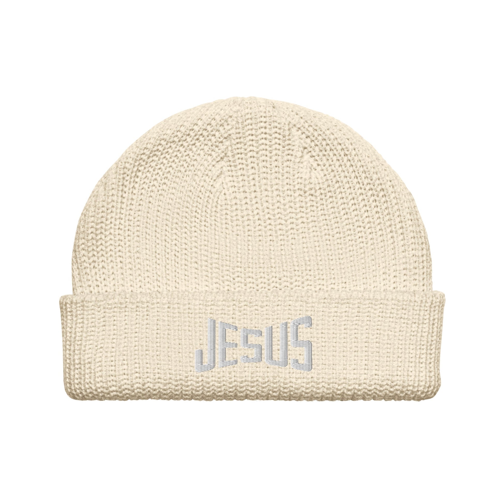 Jesus Beanie – Christian Knit Hat for Bold Believers by MASIN Fashion – Faith - based Wear