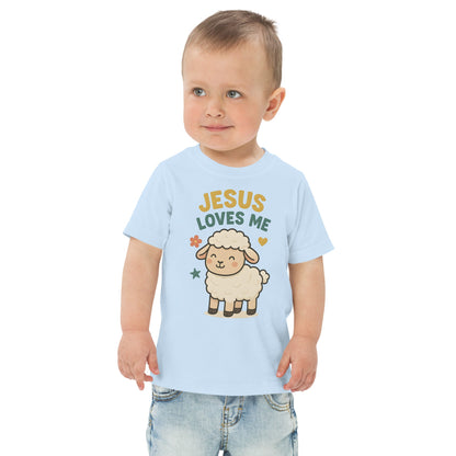Jesus Loves me Sheep - Masin Toddler Tee by MASIN Fashion – Faith - based Wear