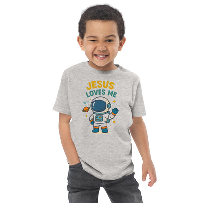 Jesus loves me Space - Unisex Toddler Tee by MASIN Fashion – Faith - based Wear