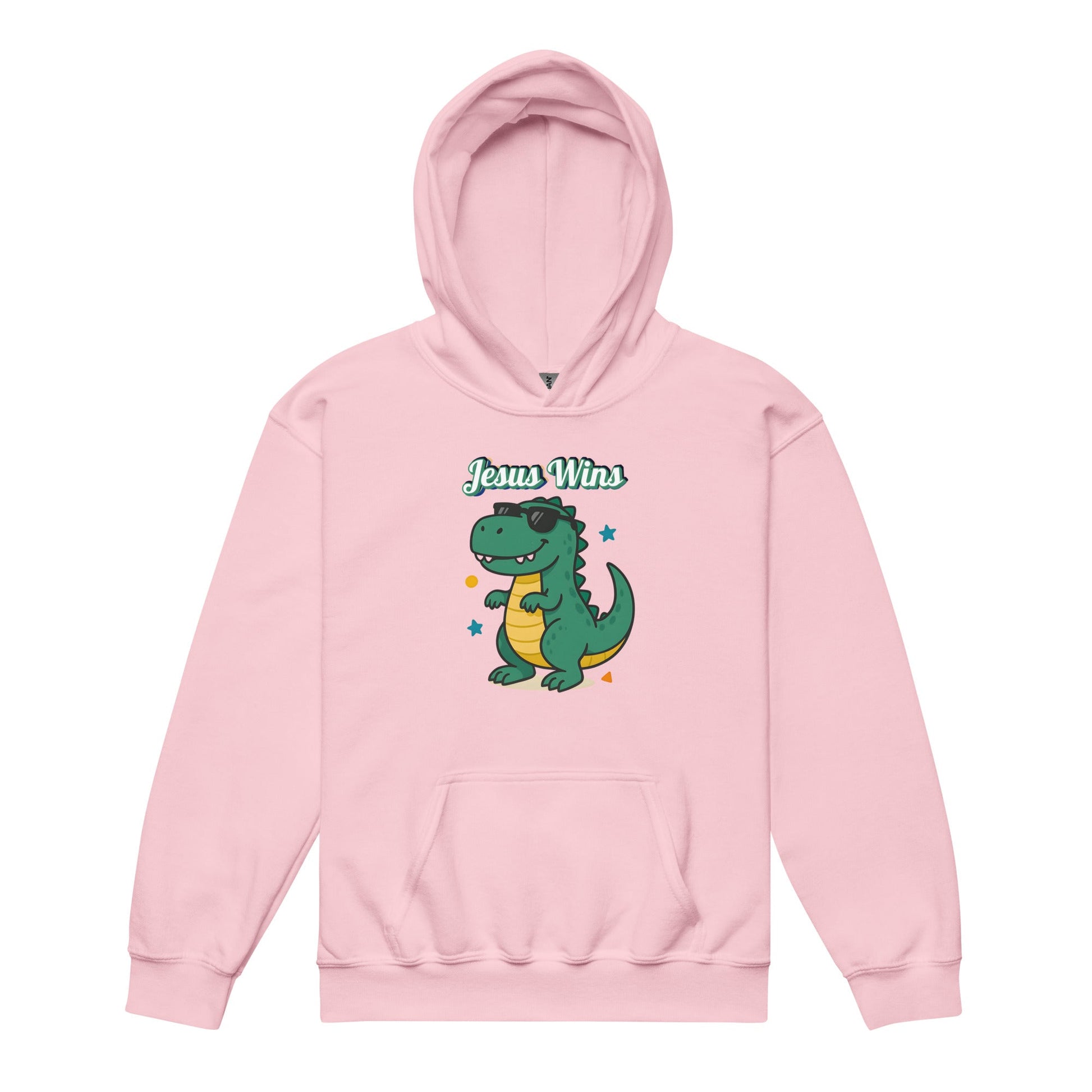 Jesus Wins - Youth essentials hoodie by MASIN Fashion – Faith - based Wear