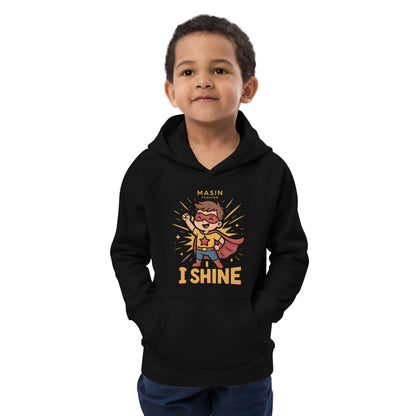 KIDS Unisex Premium Hoodie (4 - 12years) - I shine by MASIN Fashion – Faith - based Wear