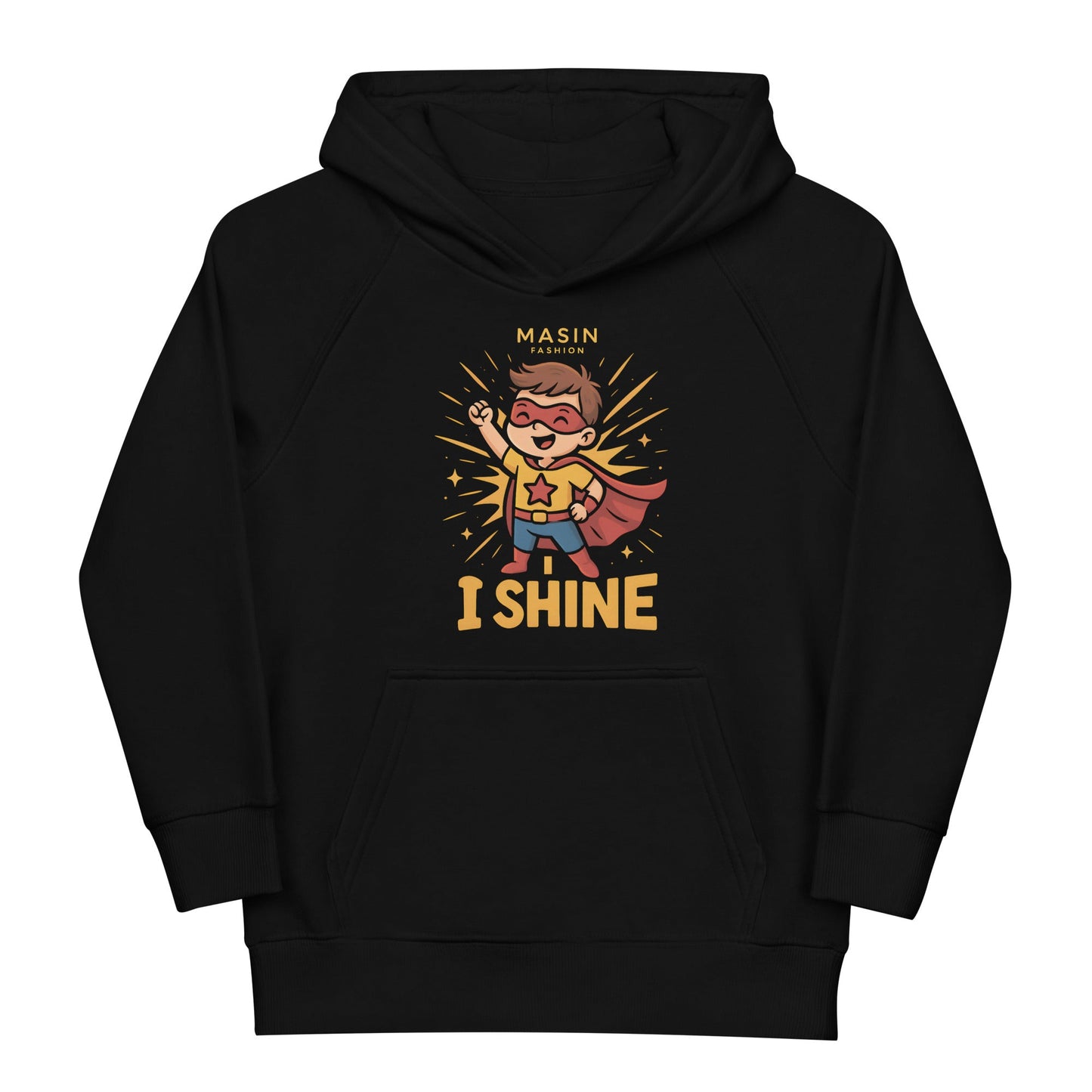 KIDS Unisex Premium Hoodie (4 - 12years) - I shine by MASIN Fashion – Faith - based Wear