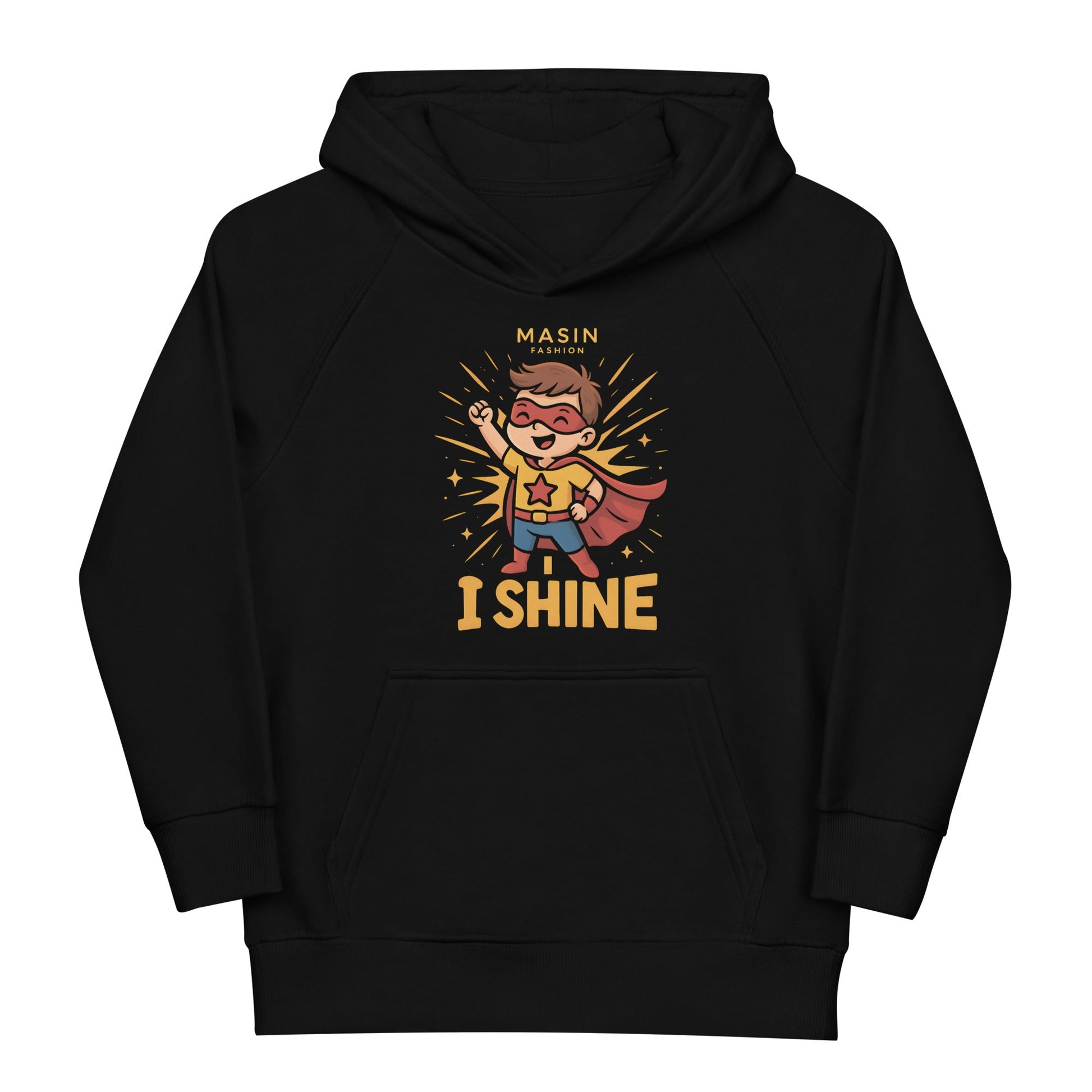 KIDS Unisex Premium Hoodie (4 - 12years) - I shine by MASIN Fashion – Faith - based Wear
