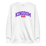 Kingdom couple - Embroidered Man Premium Sweatshirt by MASIN Fashion – Faith - based Wear