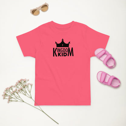 Kingdom Kid - Unisex Toddler Christian Tee by MASIN Fashion – Faith - based Wear