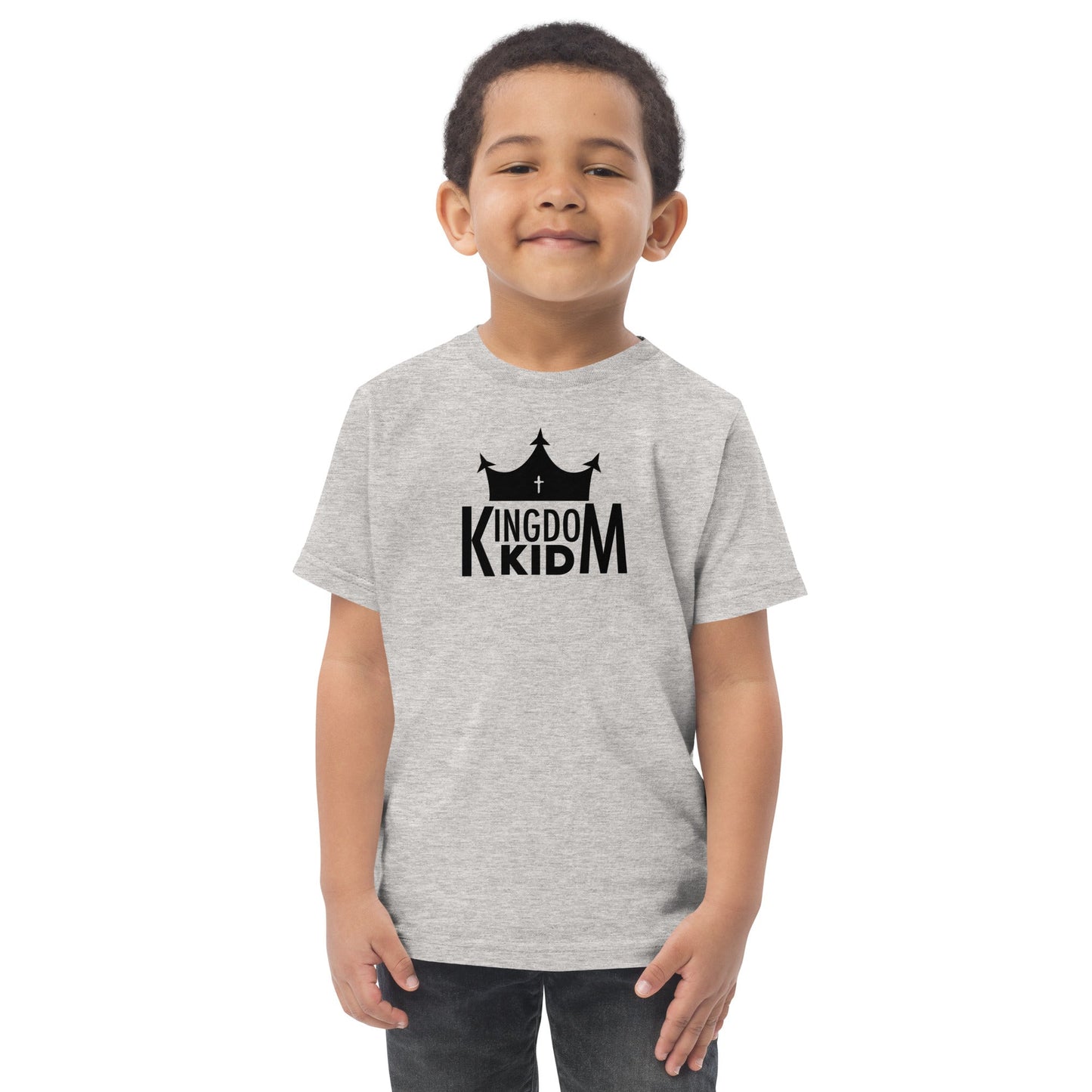 Kingdom Kid - Unisex Toddler Christian Tee by MASIN Fashion – Faith - based Wear