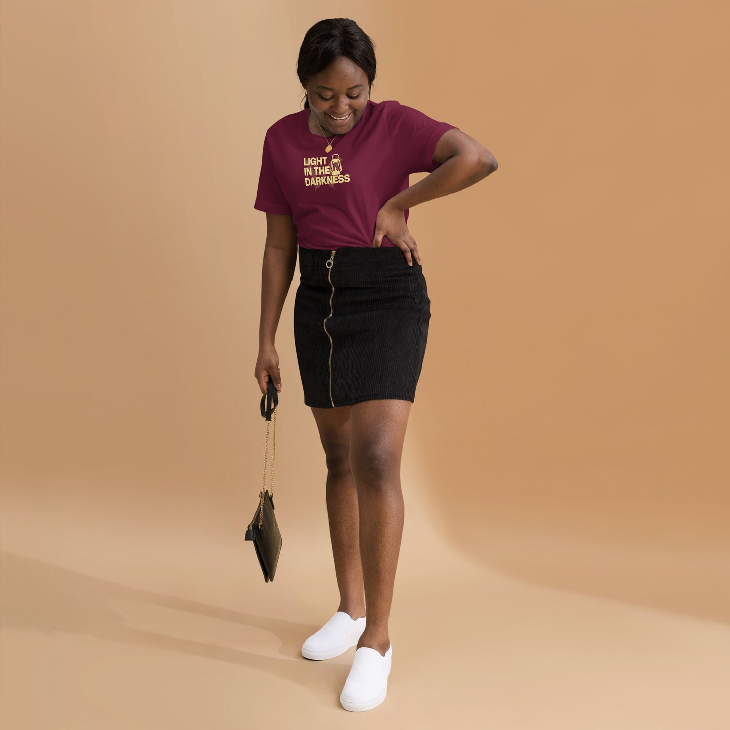 Light in the Darkness - Unisex T-shirt by MASIN Fashion – Faith - based Wear