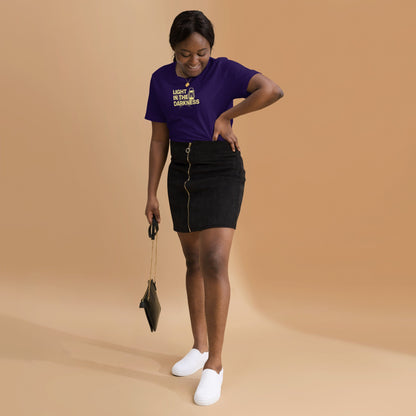Light in the Darkness - Unisex T-shirt by MASIN Fashion – Faith - based Wear