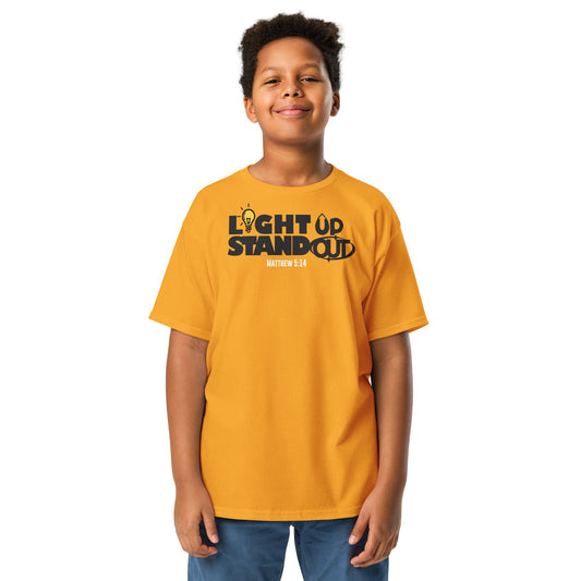 Light Up stand Out - Teen Classic T-shirt by MASIN Fashion – Faith - based Wear