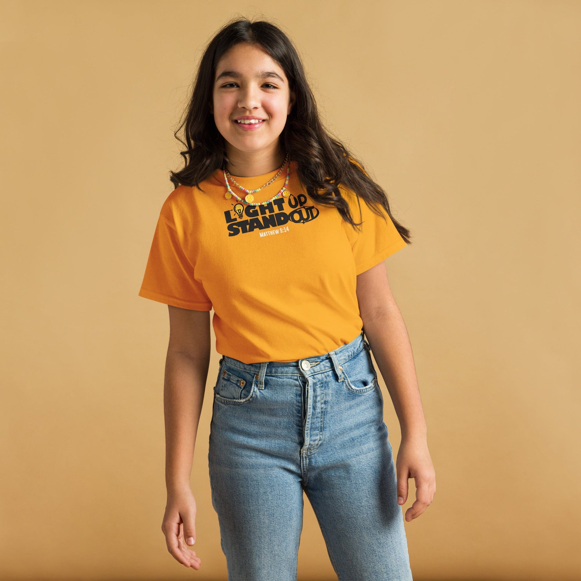 Light Up stand Out - Teen Classic T-shirt by MASIN Fashion – Faith - based Wear