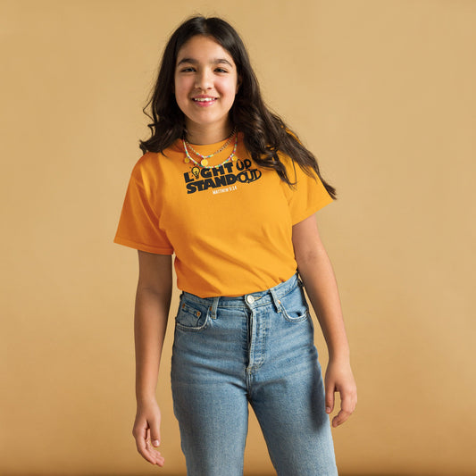 Light Up stand Out - Teen Classic T-shirt by MASIN Fashion – Faith - based Wear