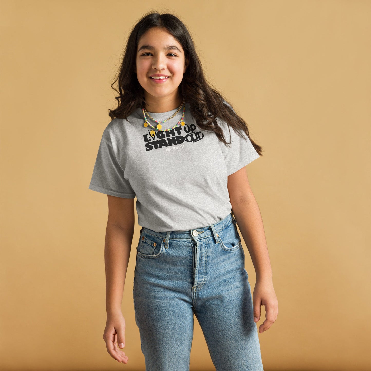 Light Up stand Out - Teen Classic T-shirt by MASIN Fashion – Faith - based Wear
