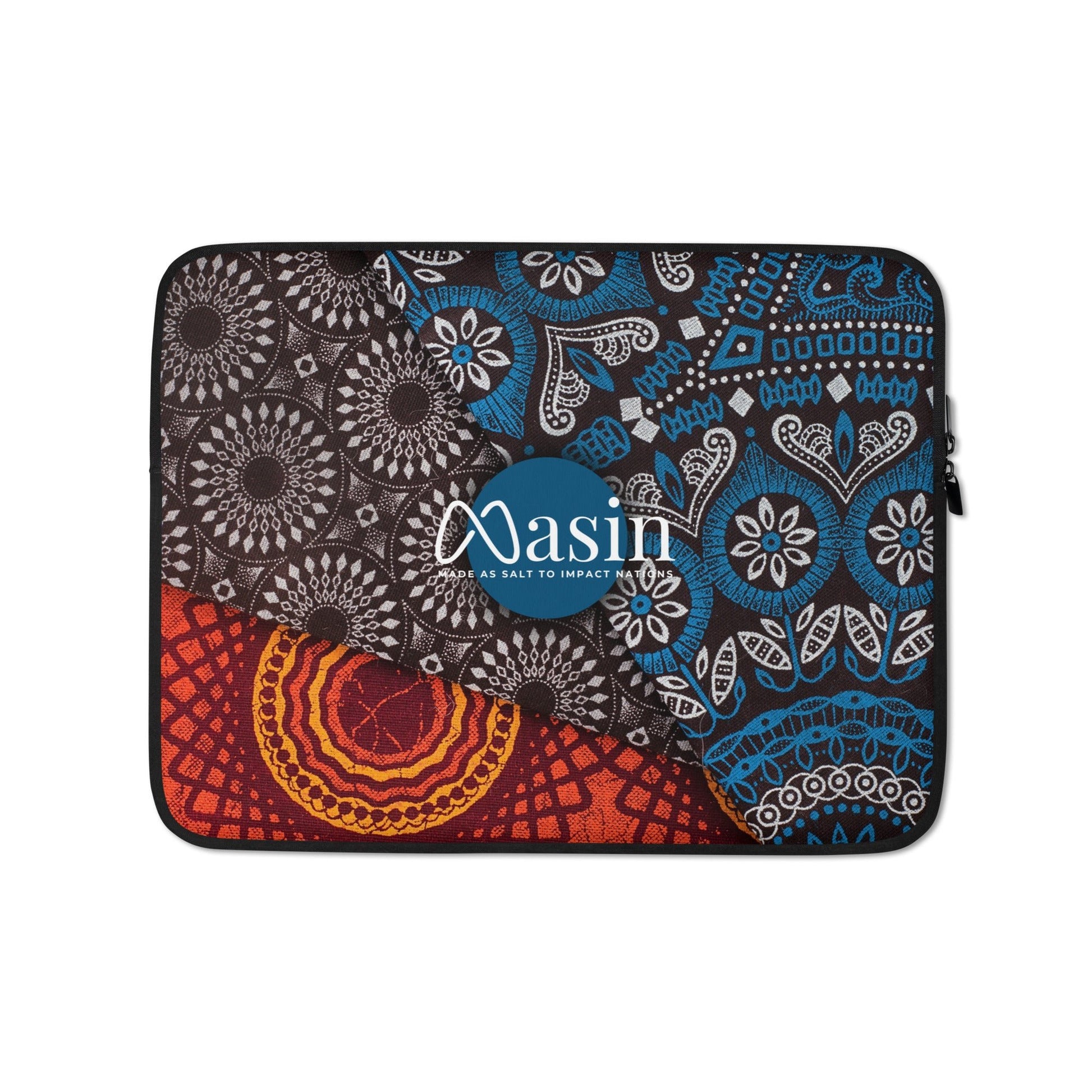 MASIN Ankara Print - Laptop Sleeve by MASIN Fashion – Faith - based Wear
