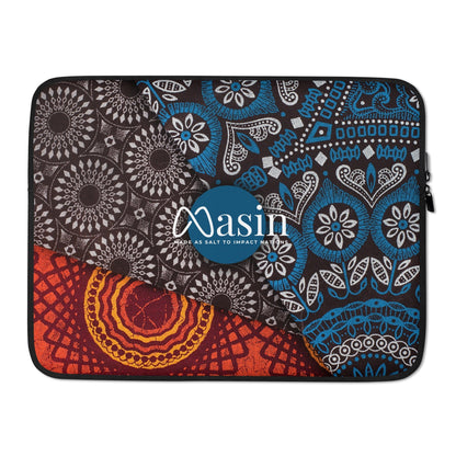 MASIN Ankara Print - Laptop Sleeve by MASIN Fashion – Faith - based Wear