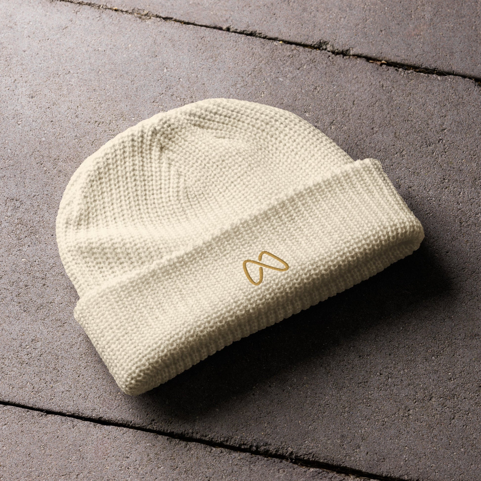 Masin Beige Fisherman beanie by MASIN Fashion – Faith - based Wear