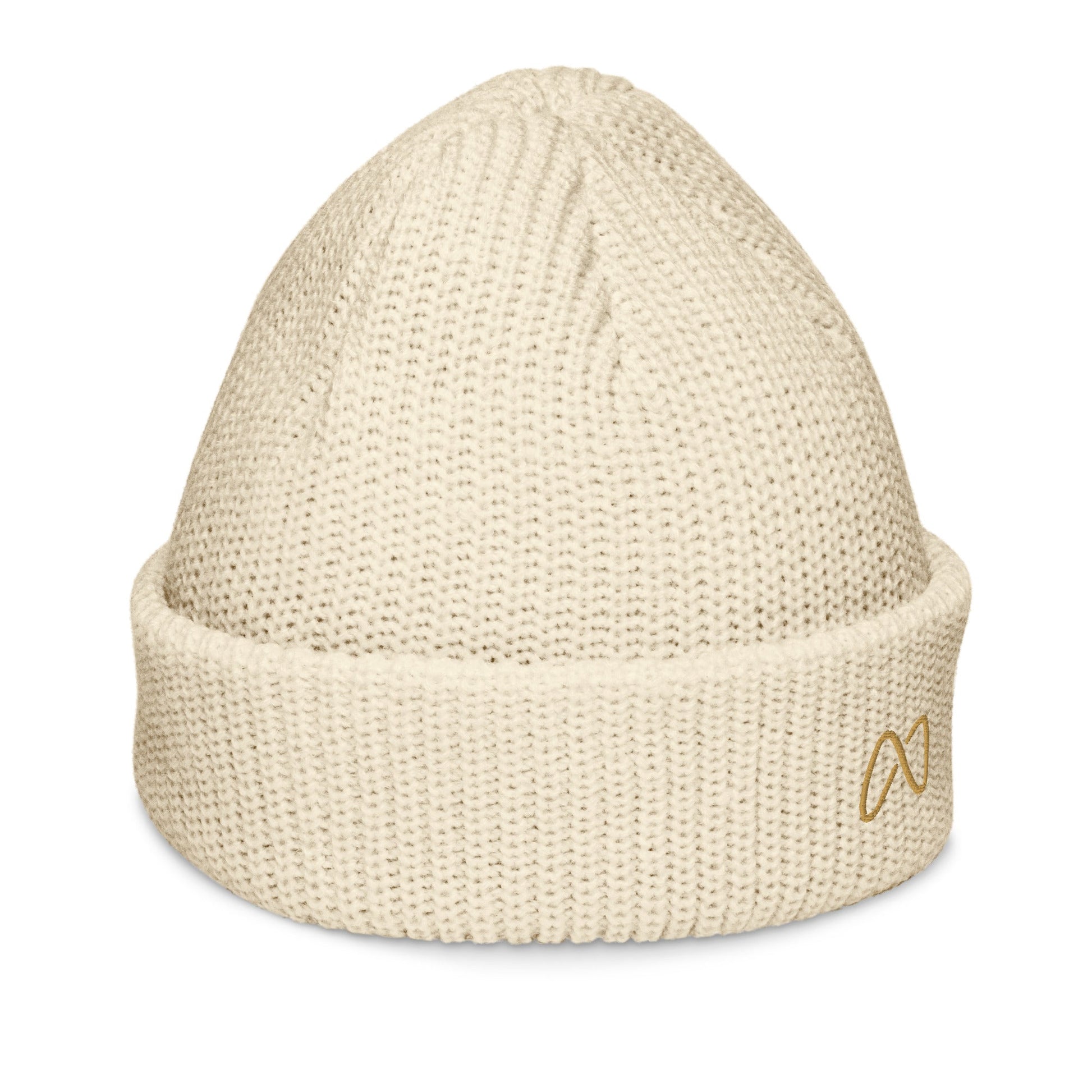 Masin Beige Fisherman beanie by MASIN Fashion – Faith - based Wear