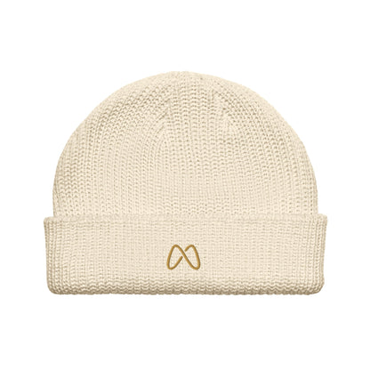 Masin Beige Fisherman beanie by MASIN Fashion – Faith - based Wear