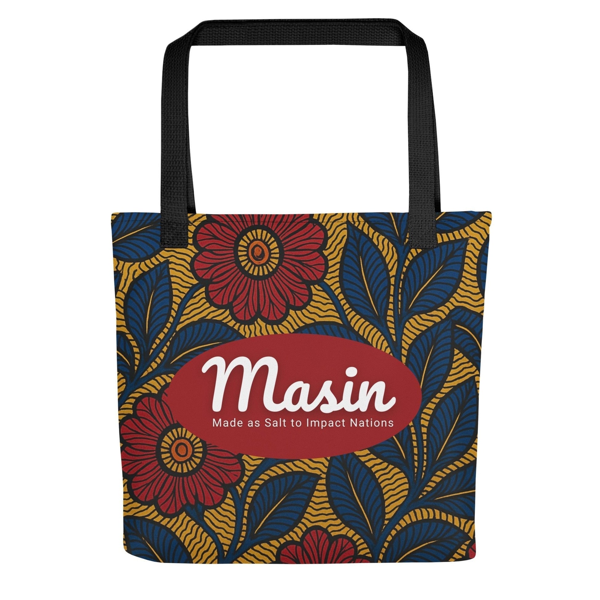 MASIN Brand Ankara Tote bag by MASIN Fashion – Faith - based Wear
