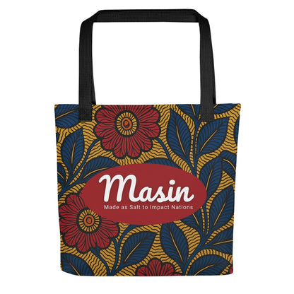 MASIN Brand Ankara Tote bag by MASIN Fashion – Faith - based Wear