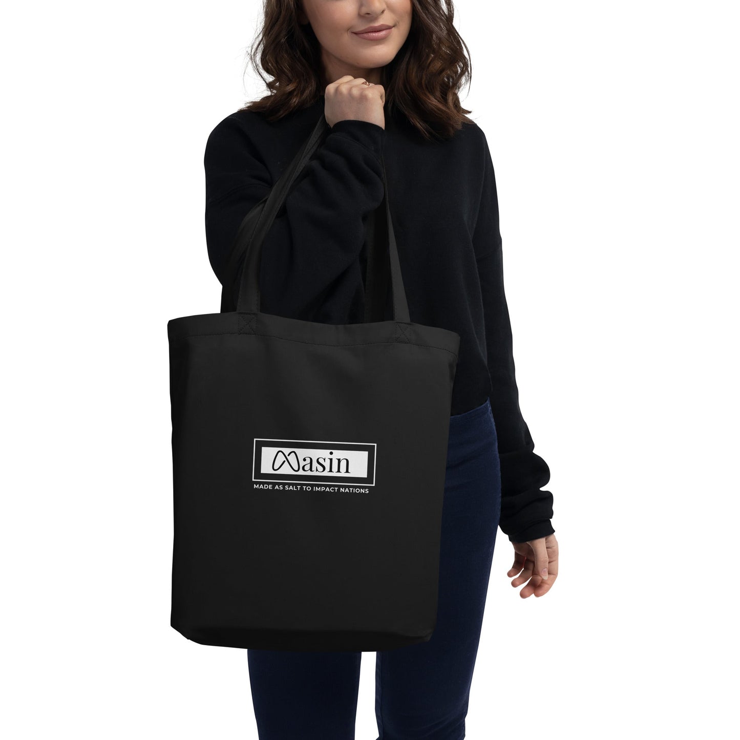 MASIN Brand Eco Tote Bag by MASIN Fashion – Faith - based Wear